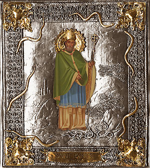 #A58 St. Patrick of Ireland<BR>(Without Crystals)