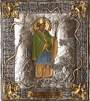 #A58 St. Patrick of Ireland<BR>(Without Crystals)
