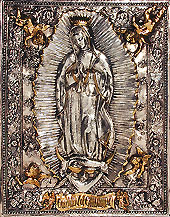 #A73M Our Lady of Guadalupe - Metal Face