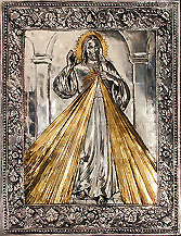 #A75M Jesus, the Divine Mercy - All Metallic